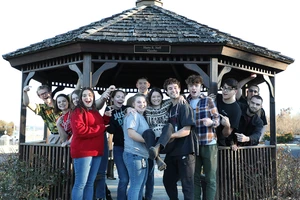 Group of students during Character Camp at College of the Ozarks